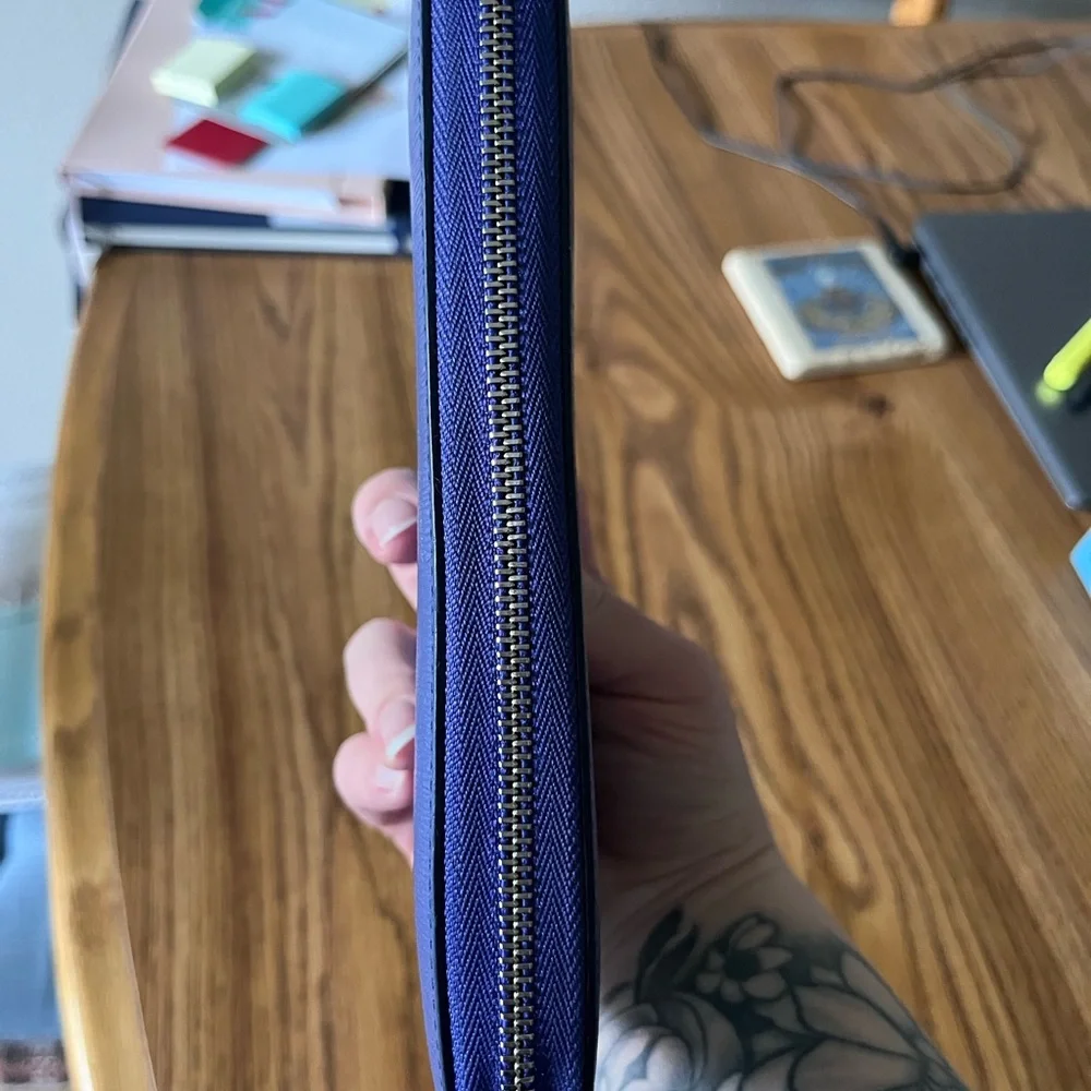 Giorgio Armani Blue Wallet - Picture 11 of 14